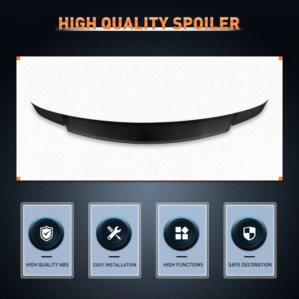 Carbon Fiber Wing Spoiler for Infiniti G37 G25 Sedan (2007–2013)