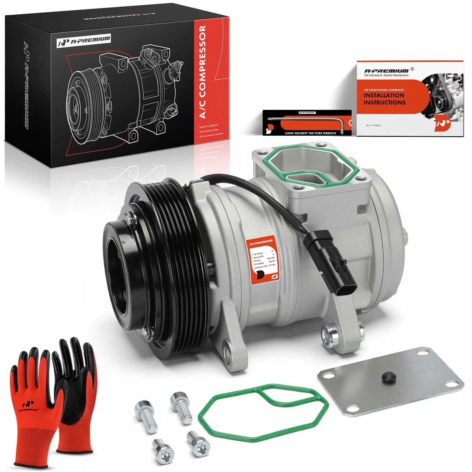 A/C Compressor with Clutch for Jeep Grand Cherokee WJ (1999–2004)