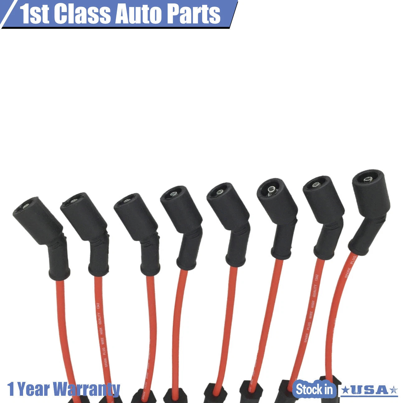 Spark Plug Wire Set for Chevrolet Camaro Silverado Cadillac GMC Hummer