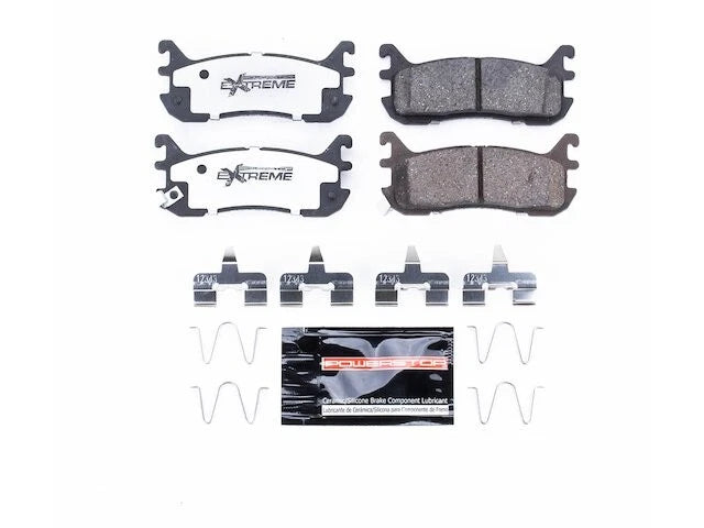 Set of 4 Rear Brake Pads for Mazda Protege (1995–1998) MX413JS