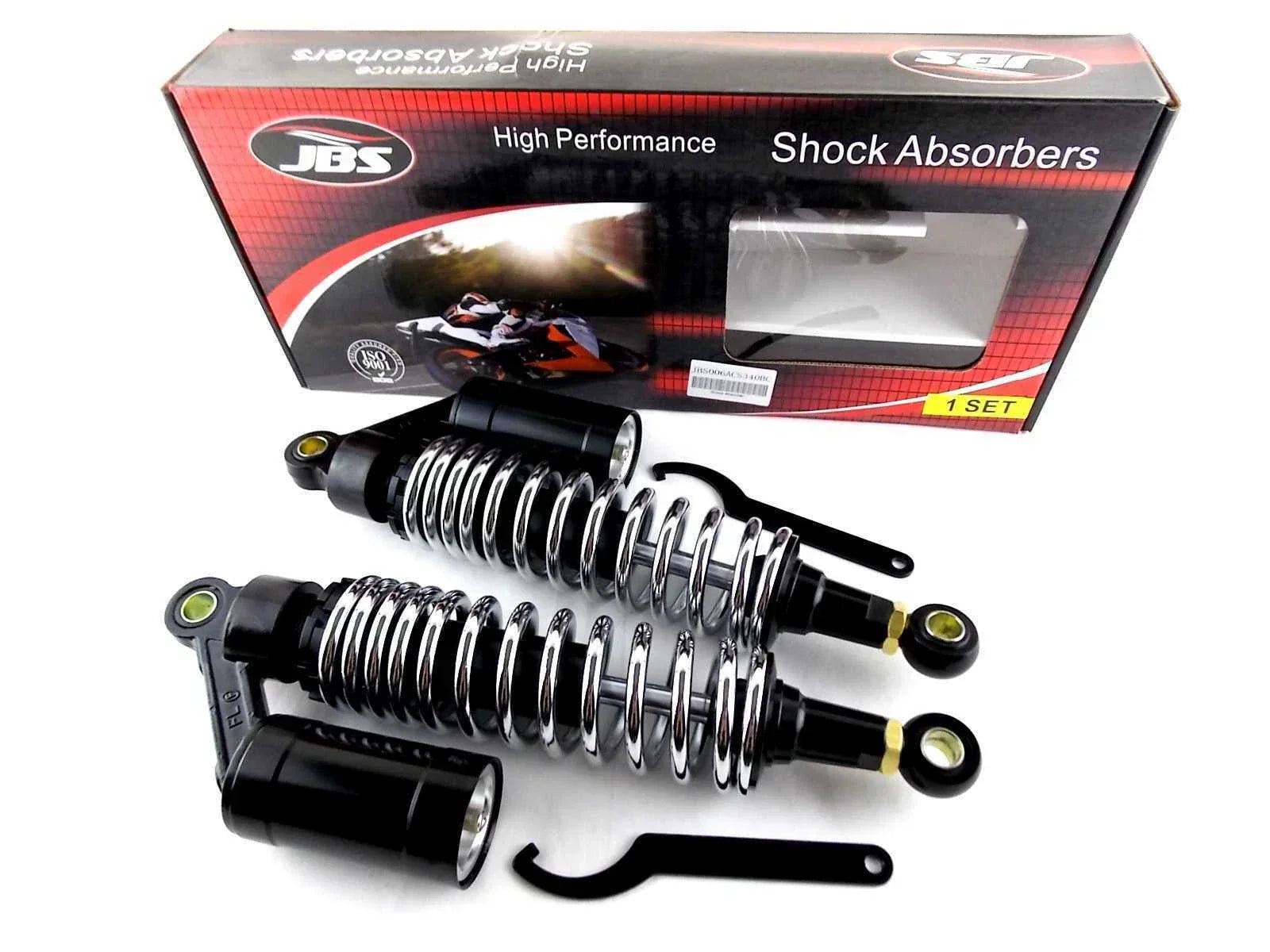 340mm Rear Air Nitrogen Cell Shock Absorbers for Suzuki GS1100