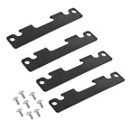 Tailgate Hinge Plates and Screws for Yamaha Rhino 450 600 700 (2004–2018)