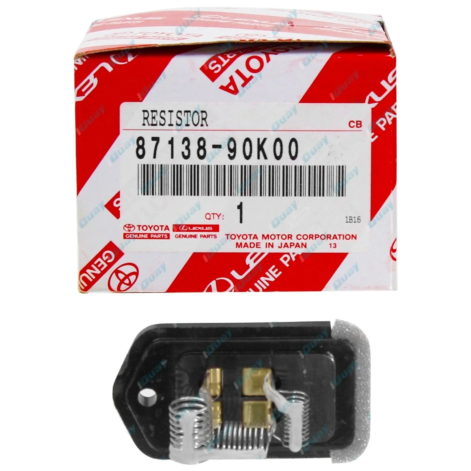 Genuine Toyota Heater Fan Resistor for Landcruiser HZJ79R 4.2L (1999-2007)