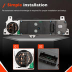 HVAC Climate Control Module Switch for Honda Accord (2001-2002)