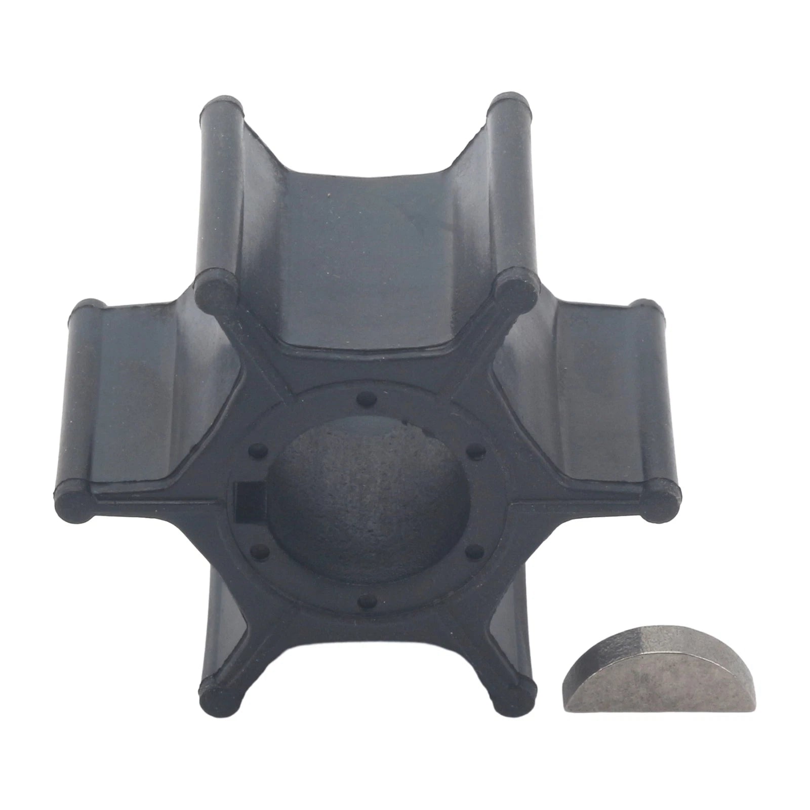 Water Pump Impeller w/Key for Evinrude Johnson OMC 10HP 15HP (1990–1999)