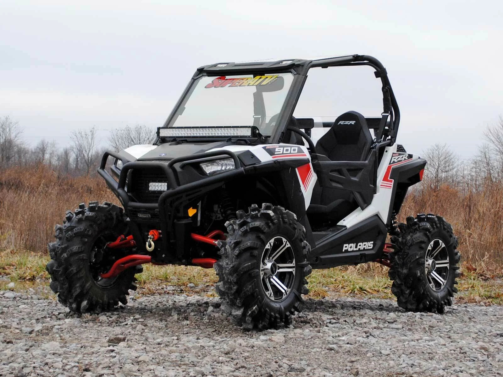 Conversion Kit for Polaris RZR 900 S (2017–2020) - 1.5" Offset, Red