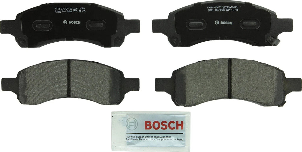 Front Brake Kit 325mm Drill Rotors Bosch Semi-Met Pad for Buick Chevy GMC Saturn