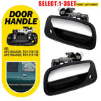 Set of 2 Chrome Front Outside Door Handles for Toyota T100 Pickup (1993–1998)