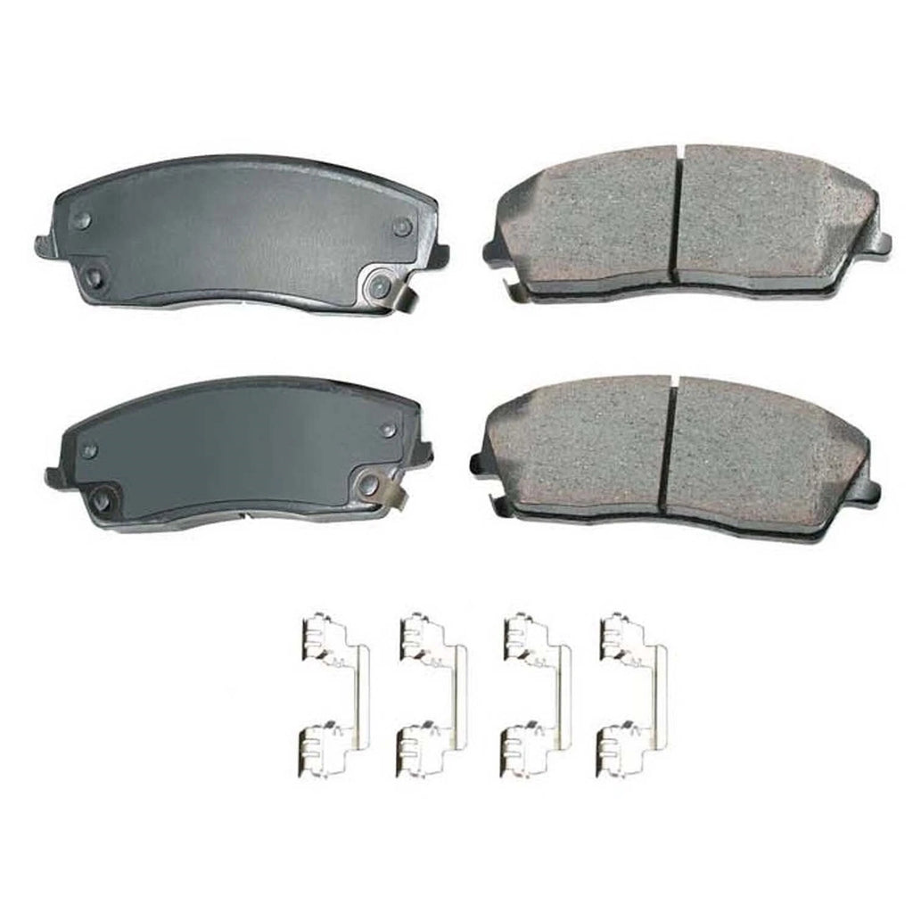 Front Brake Kit 320mm Rotors Akebono Ceramic Pads for Dodge Challenger (2008–2023)