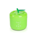 Car Air Freshener Deodorizer - Green Apple Scent - Apple Shape