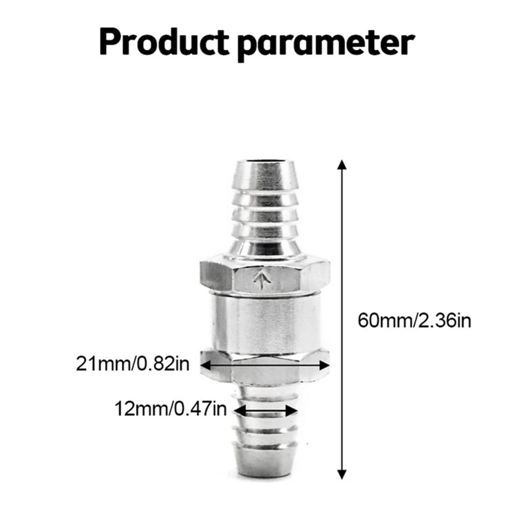 Fuel Non Return Check Valve for Petrol and Oil Applications