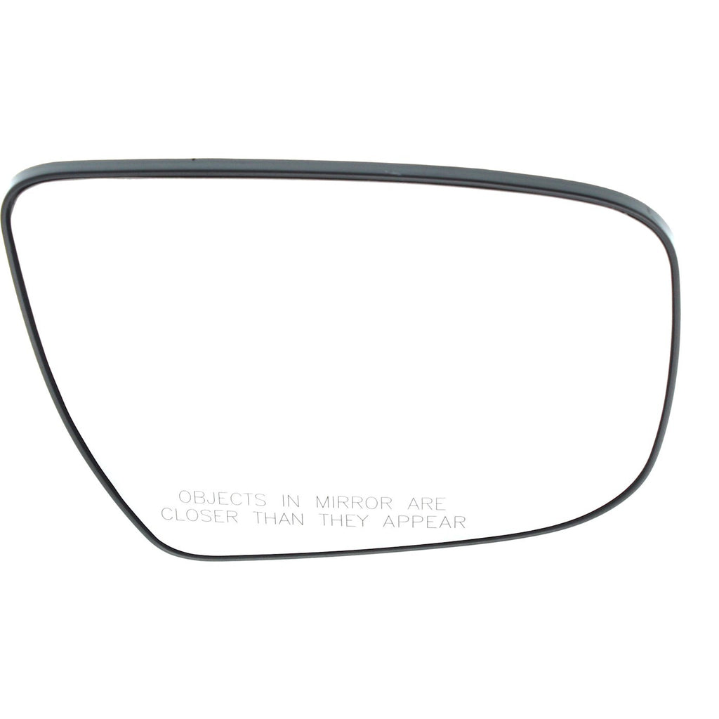 Mirror Glass for Nissan Pathfinder (2017–2020) with Backing Plate, Passenger Side