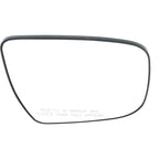Mirror Glass for Nissan Pathfinder (2017–2020) with Backing Plate, Passenger Side