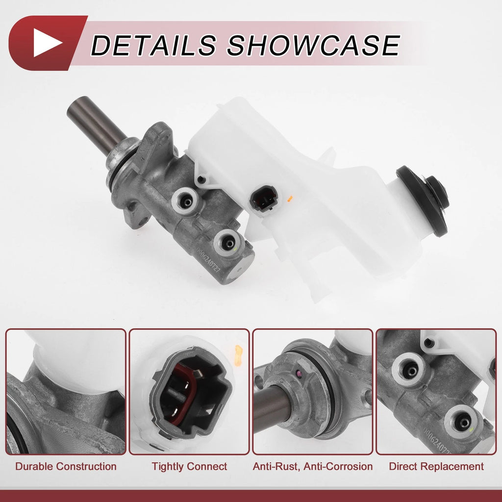 Brake Master Cylinder with Reservoir No. 4720102591 for Toyota Corolla (2009–2013)
