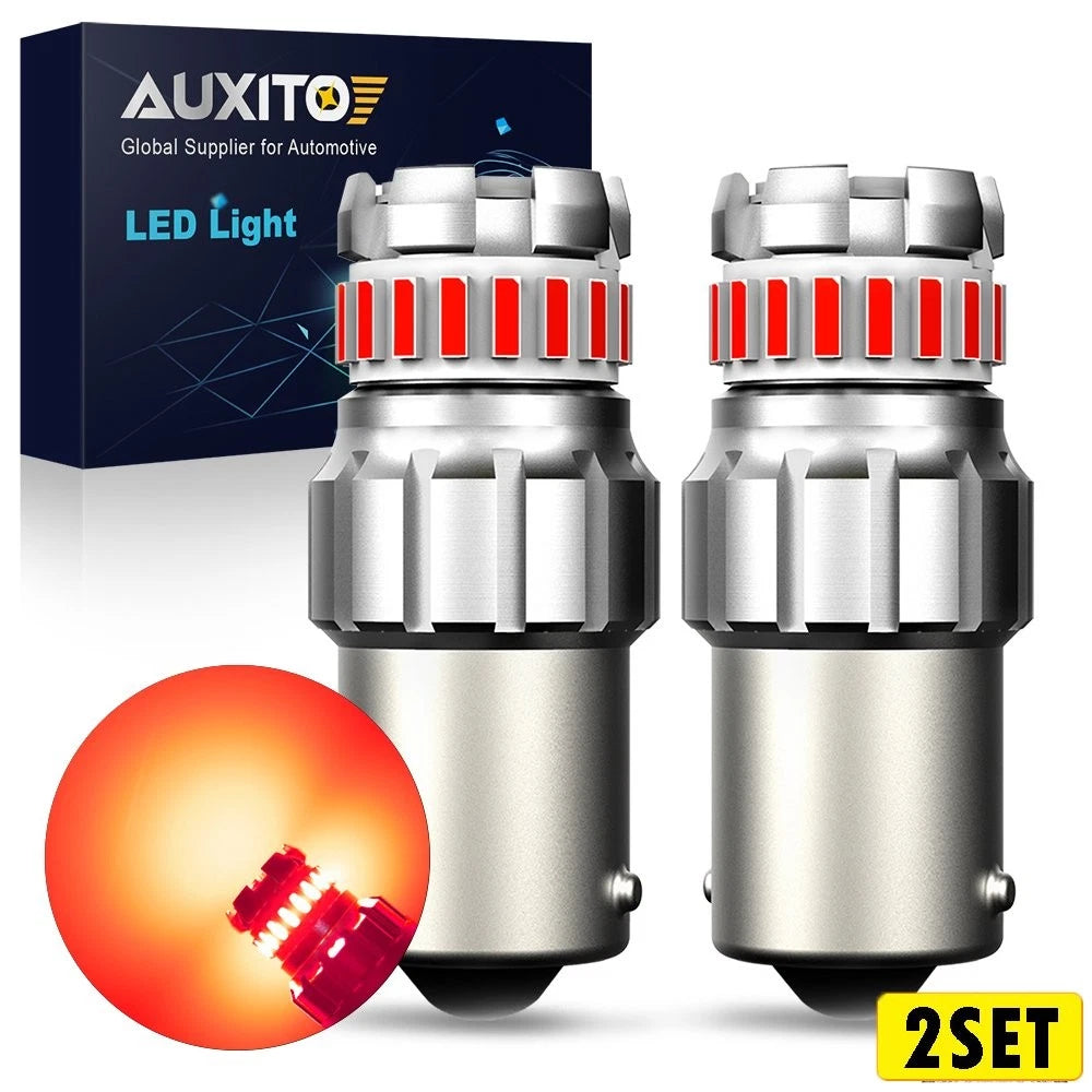 Set of 4 LED 1156 Tail Brake Stop Turn Signal Light Bulbs 1141 7506 BA15S P21W
