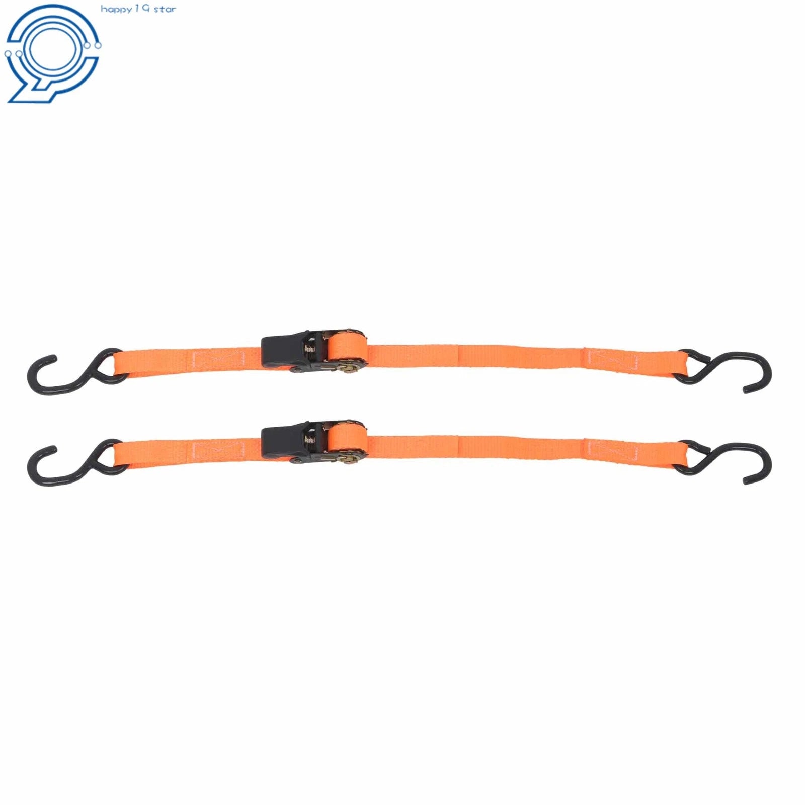 2 Pack Tie-Down Straps for Boat Trailer (1 Inch x 4 FT)