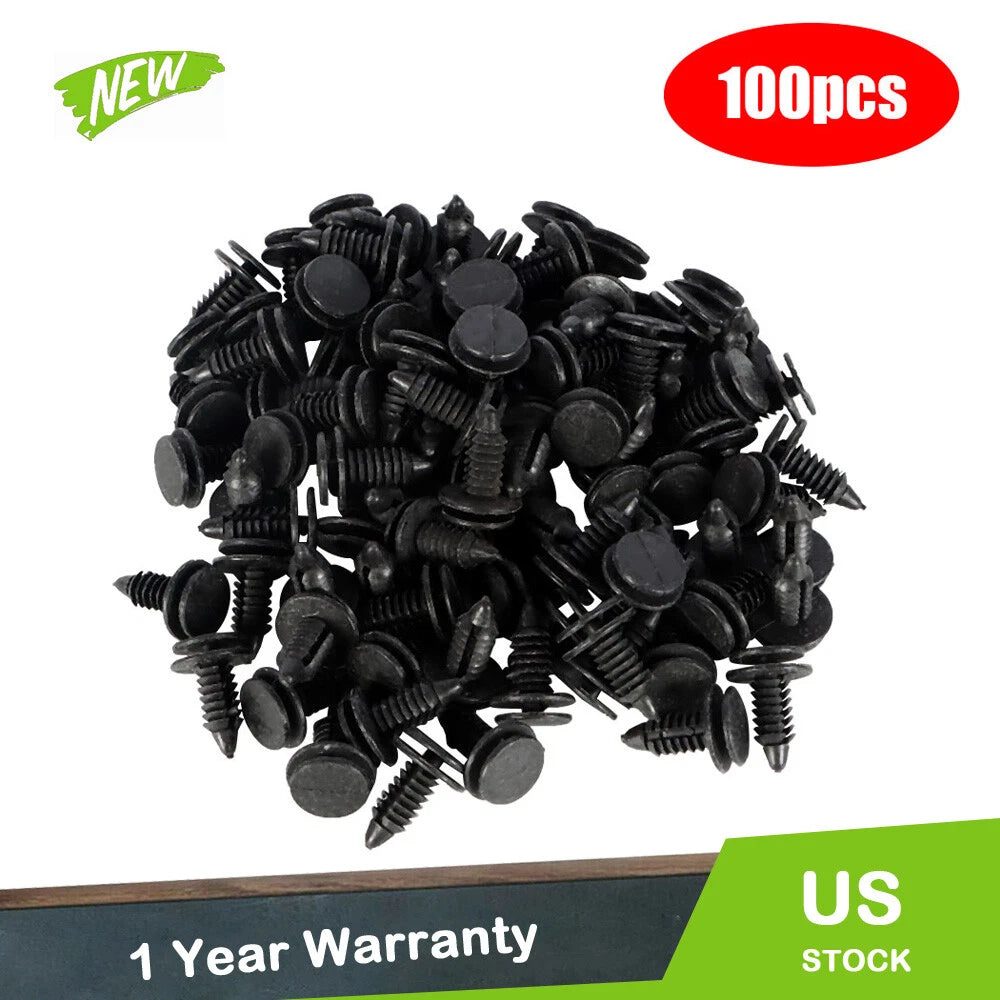Set of 10 Door Panel Plastic Clip Fasteners for Chrysler Dodge Ram Pickup (2002–2018) 6503709