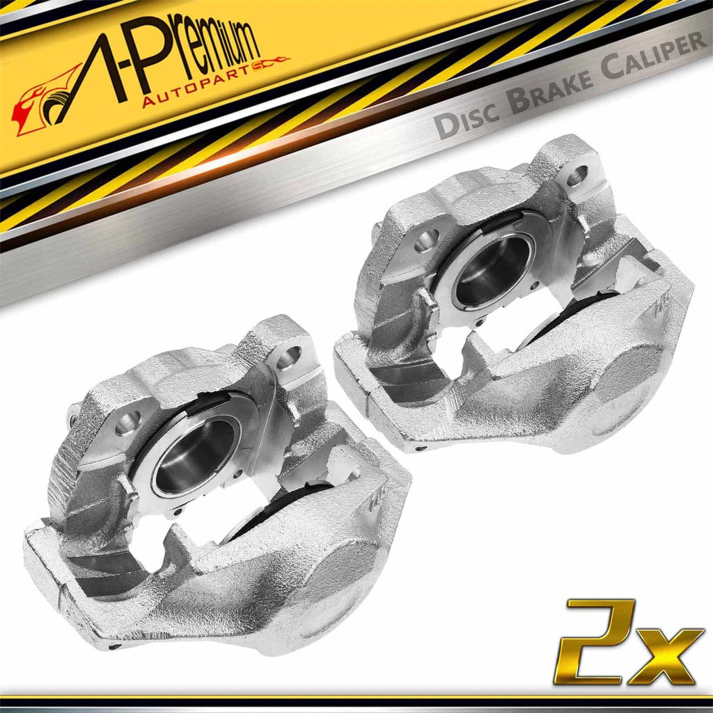 Pair Front Brake Calipers for Mercedes-Benz 450SEL 300SD 380SEL 500SEL (1973–1985)
