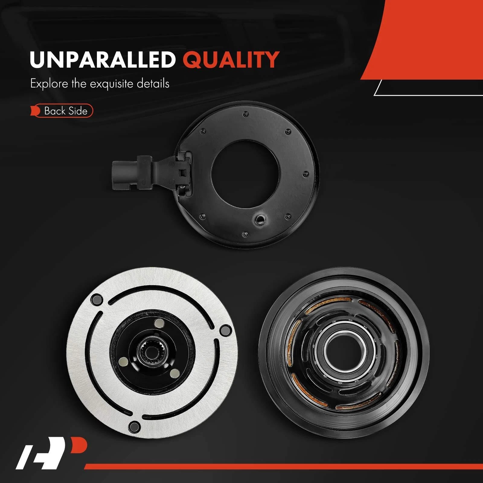 A/C Compressor Clutch Kit for Jeep Liberty (2009-2012) Dodge Nitro (2009-2011)