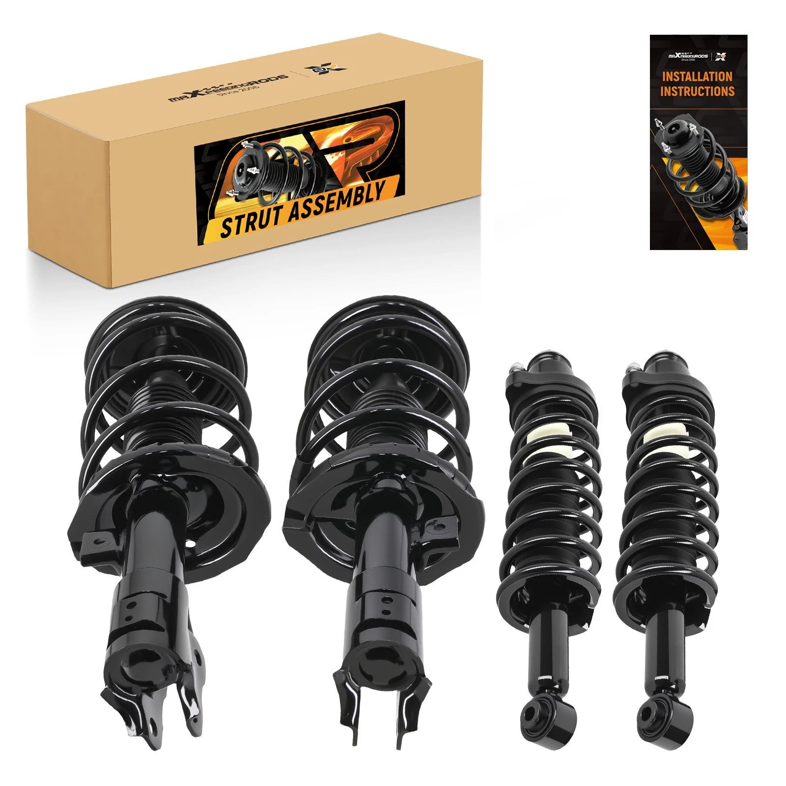 Front Struts Rear Shock Assembly for Mitsubishi Lancer (2008–2010)