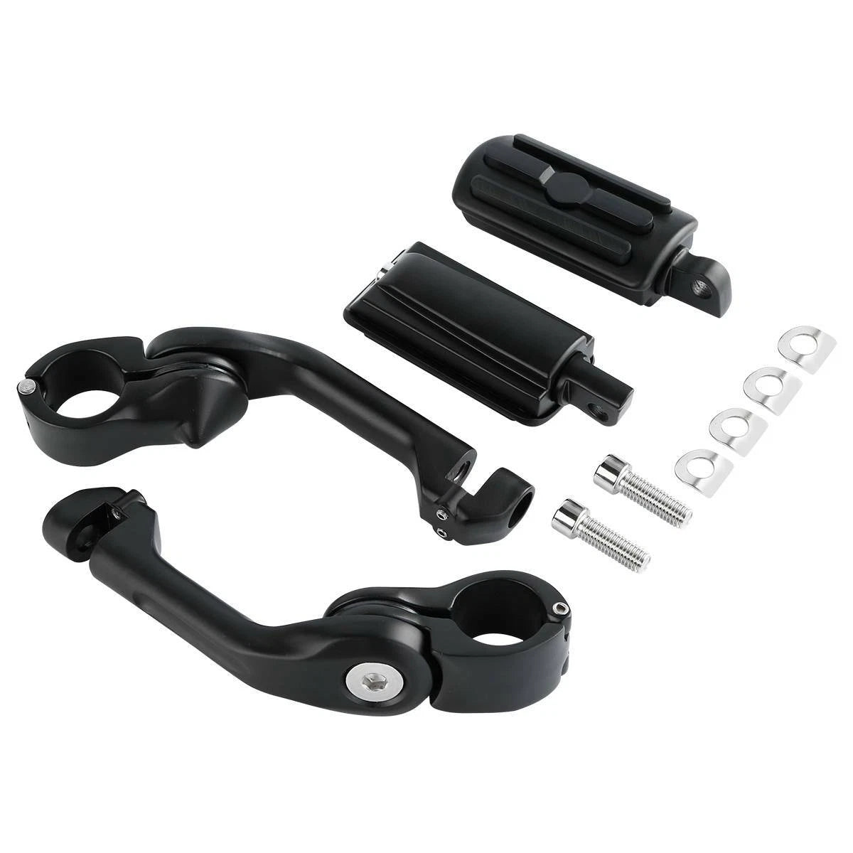 1-1/4" Long Highway Foot Pegs for Harley Touring Electra Street Glide