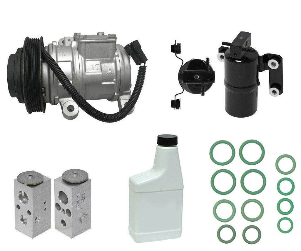 A C Compressor Kit Replacement for Jeep Wrangler JK (2007–2018)