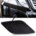 Black Front Bumper Tow Hook Cover for Mercedes Benz E-Class (2009-2016)