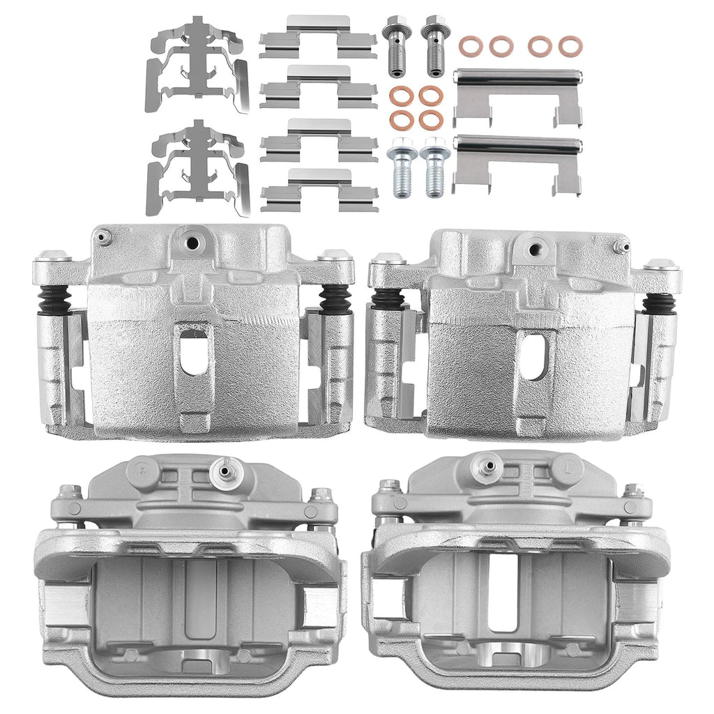 Front Rear Disc Brake Calipers for Chevrolet Tahoe GMC Yukon (2000–2001) 18-B4729
