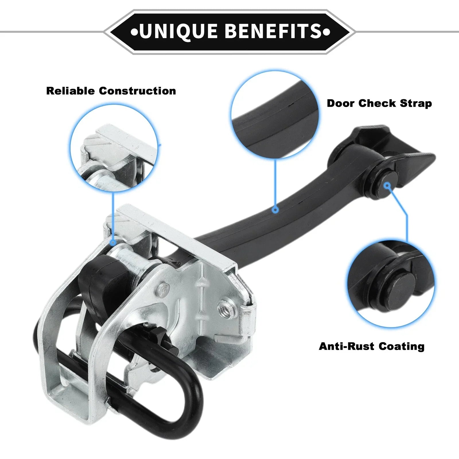 Front Left Door Check Strap Limiter for BMW X3 2.5i