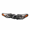 2X Headlights for Hyundai Sonata (2015–2017) w/ Bulbs