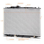Aluminum Core Cooling Radiator for Acura TL (2007–2008) DPI-2939