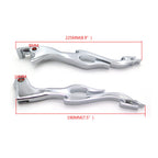 Clutch Brake Flame Hand Levers for Honda Shadow 600/750/1100 (1998–2023)