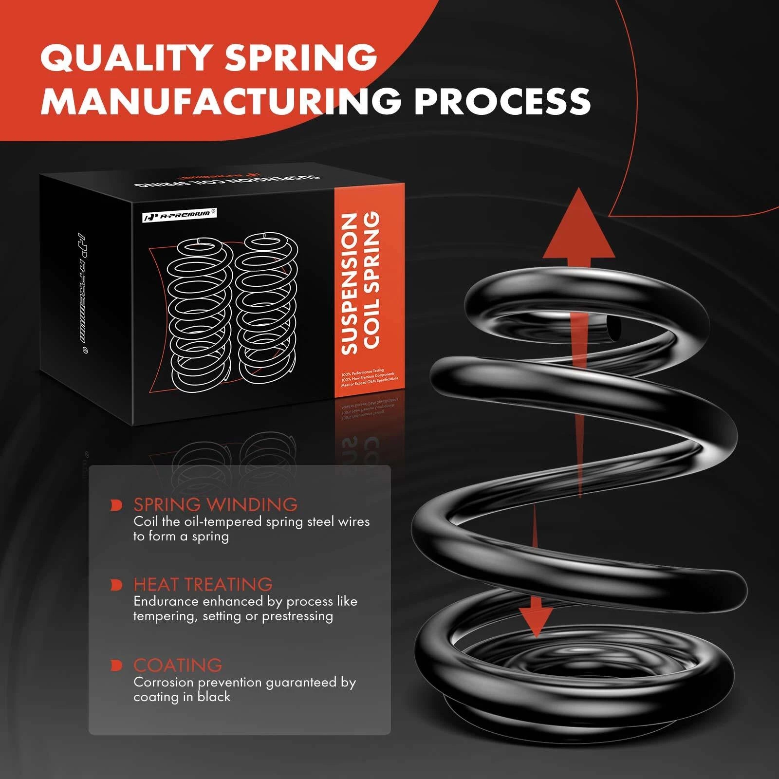 2X Rear Coil Springs for Nissan Versa (2007-2012)