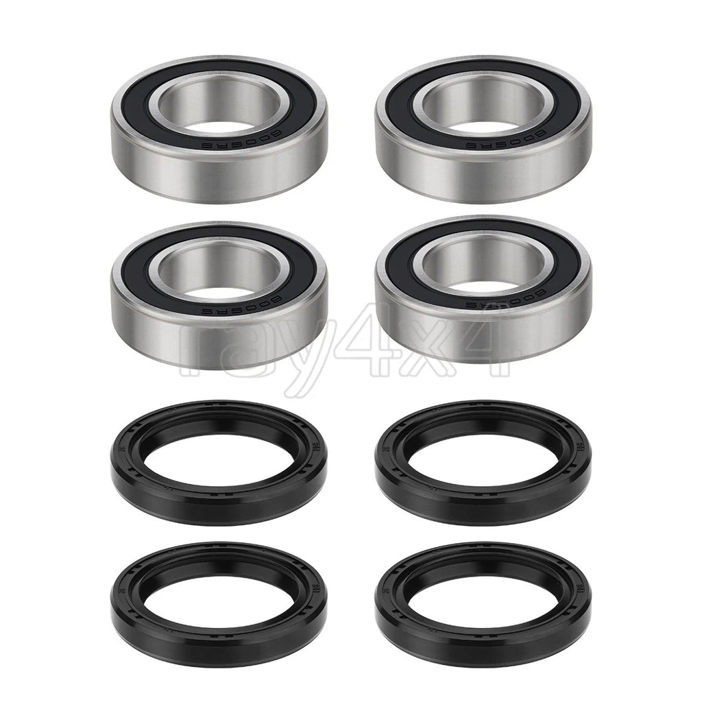 2X Front Wheel Bearing Seals for Kawasaki Mule 3000 3010 3020 4000 4010