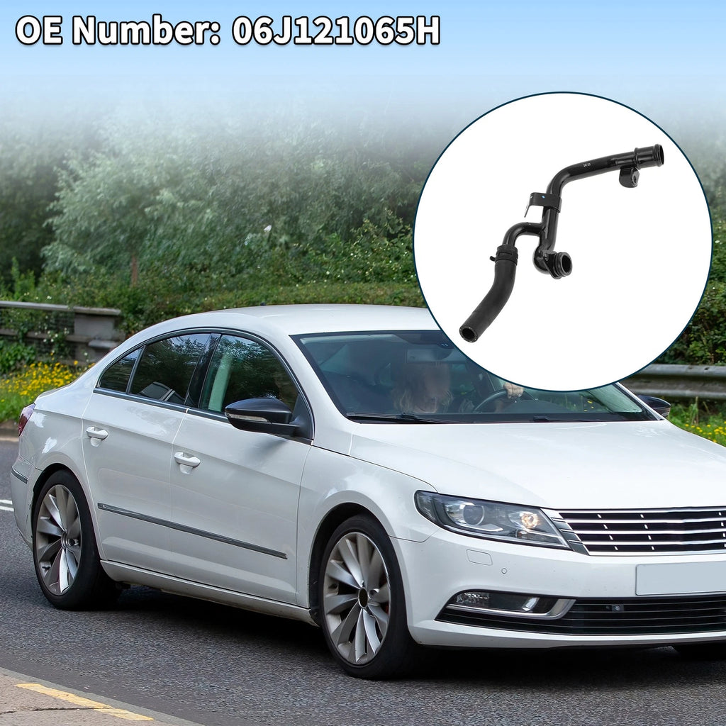 Radiator Hose Coolant Pipe for Volkswagen Eos (2009–2016) 2.0T No. 06J121065H