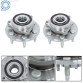2X Wheel Bearing Hubs for Cadillac SRX (2010–2016) Saab 9-4X (2011)