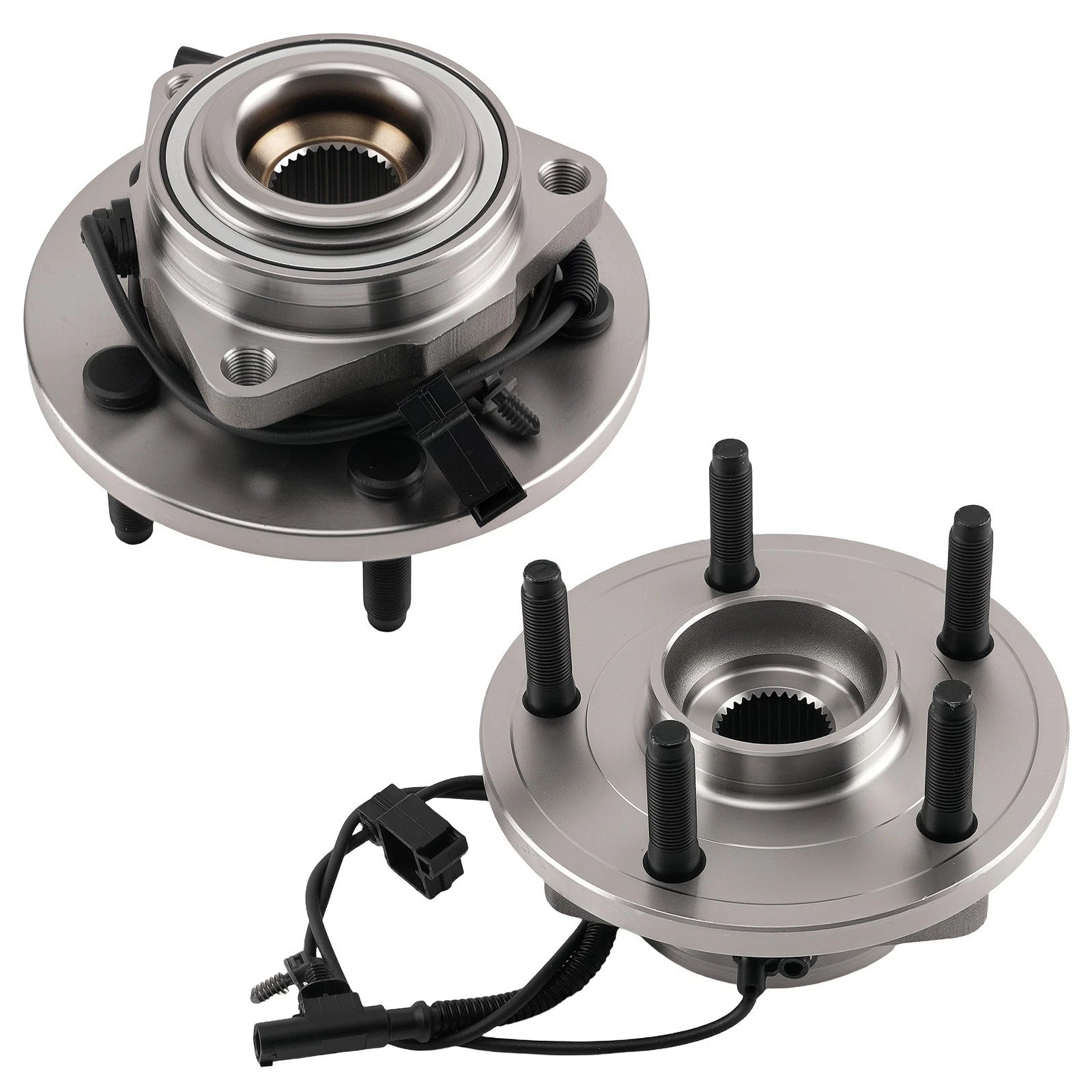 Pair Front Wheel Hub Assembly for Dodge Dakota 4WD (2005–2010) 513229 52104699AJ