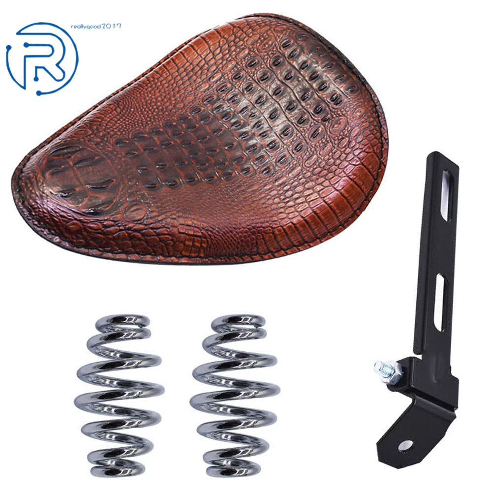Soft Leather Solo Seat for Honda Bobber Chopper