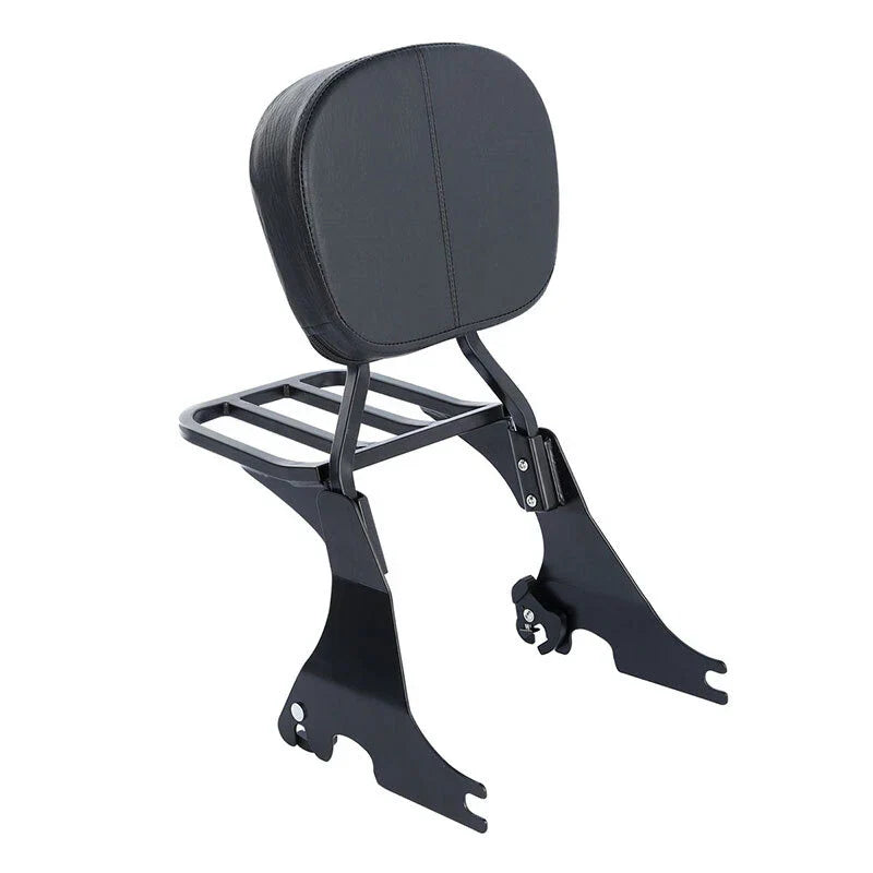 Sissy Bar Backrest Luggage Rack for Harley Sportster Forty-Eight (2004-2022)