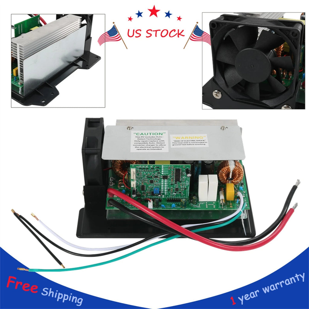 55 Amp Converter Main Board Assembly for RV (Year Range Not Specified)