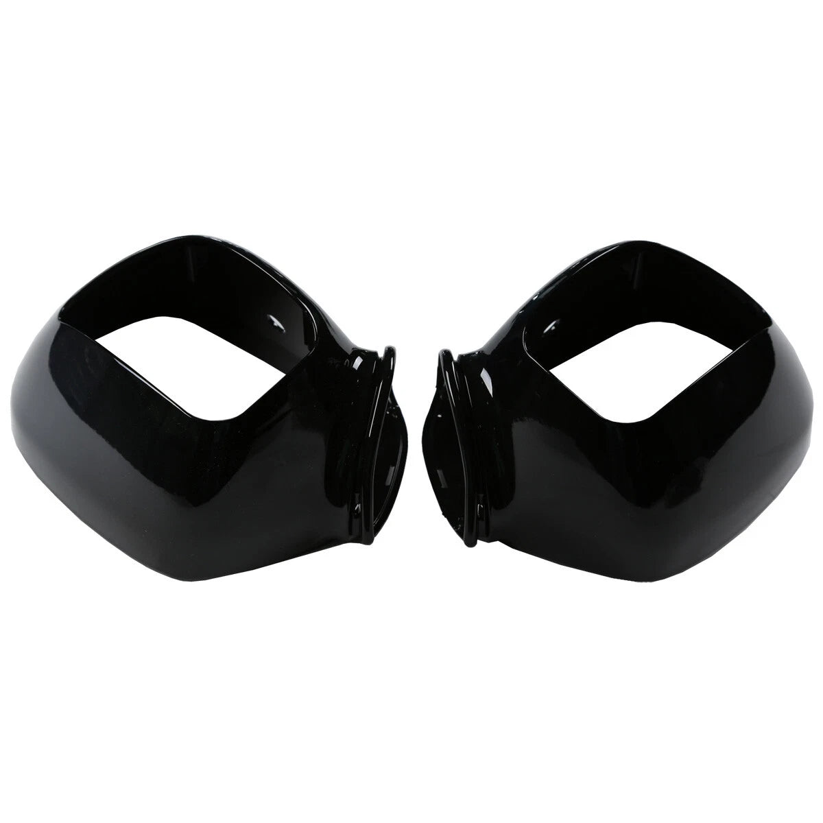 Black Rear-View Mirror Cover Housing for Honda Goldwing GL1800 (2001–2017)