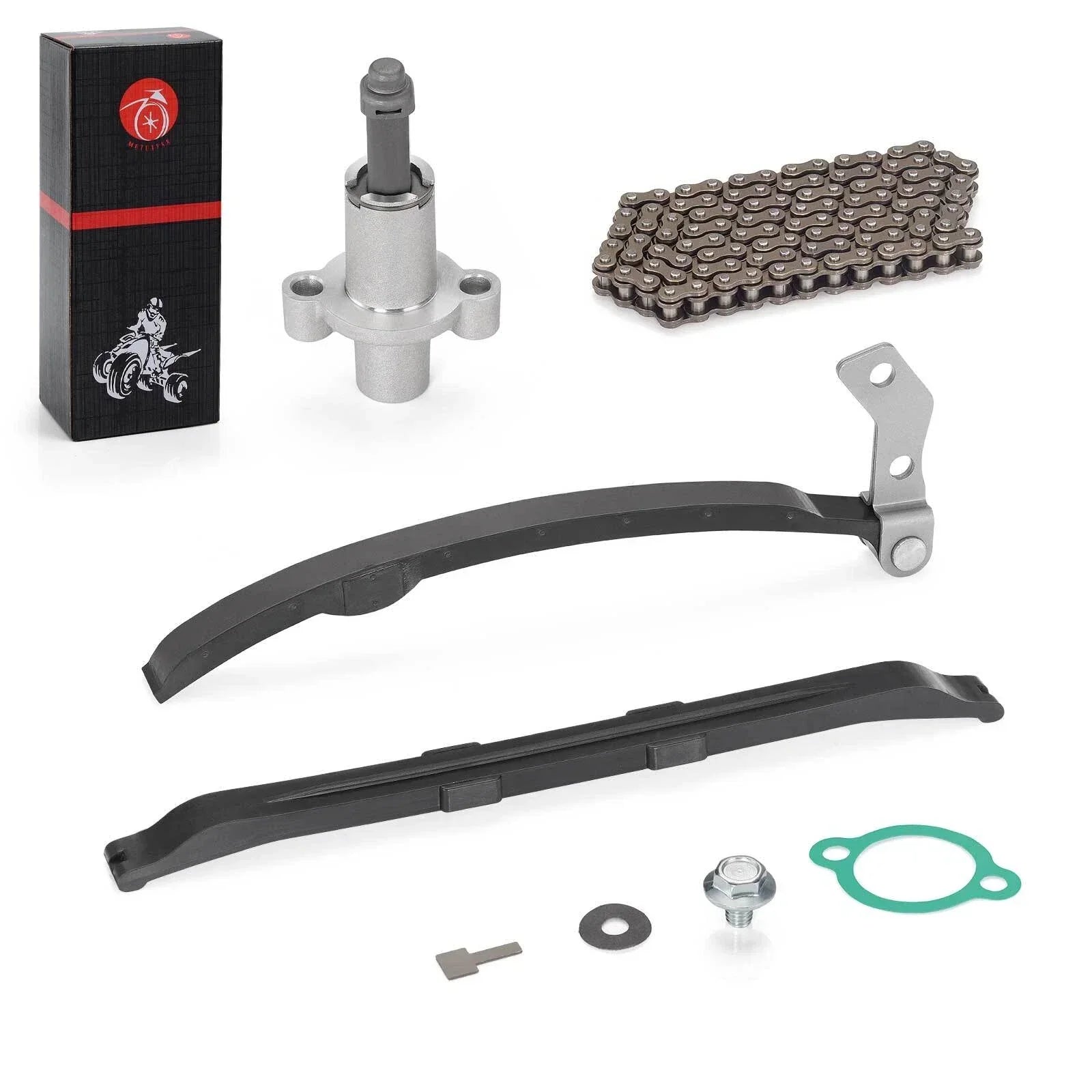 Cam Timing Chain & Tensioner w/ Guide Kit for Yamaha Tracker YFM250 (1999–2004)