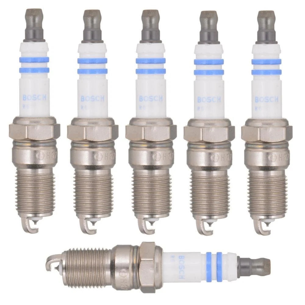 Set of 6 Platinum OE Finewire Spark Plugs for Cadillac DTS, Ford E-150