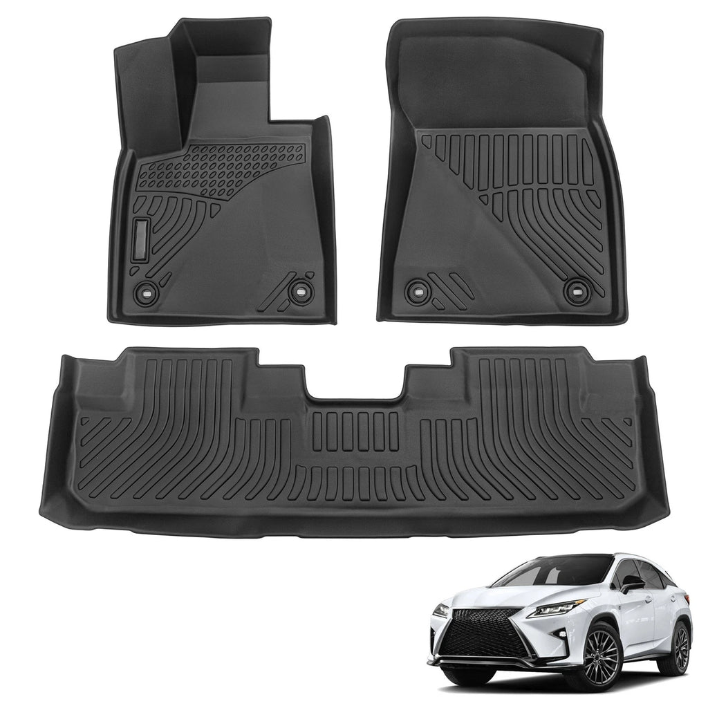 All Weather Floor Mats for Lexus RX350/RX450h/RX350L/RX450h (2016–2022)