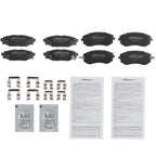 Set of 8 Ceramic Brake Pads for Subaru Forester (2009-2013)