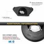 LED License Plate Light for Chevy GMC Pontiac Buick (OE-Style)