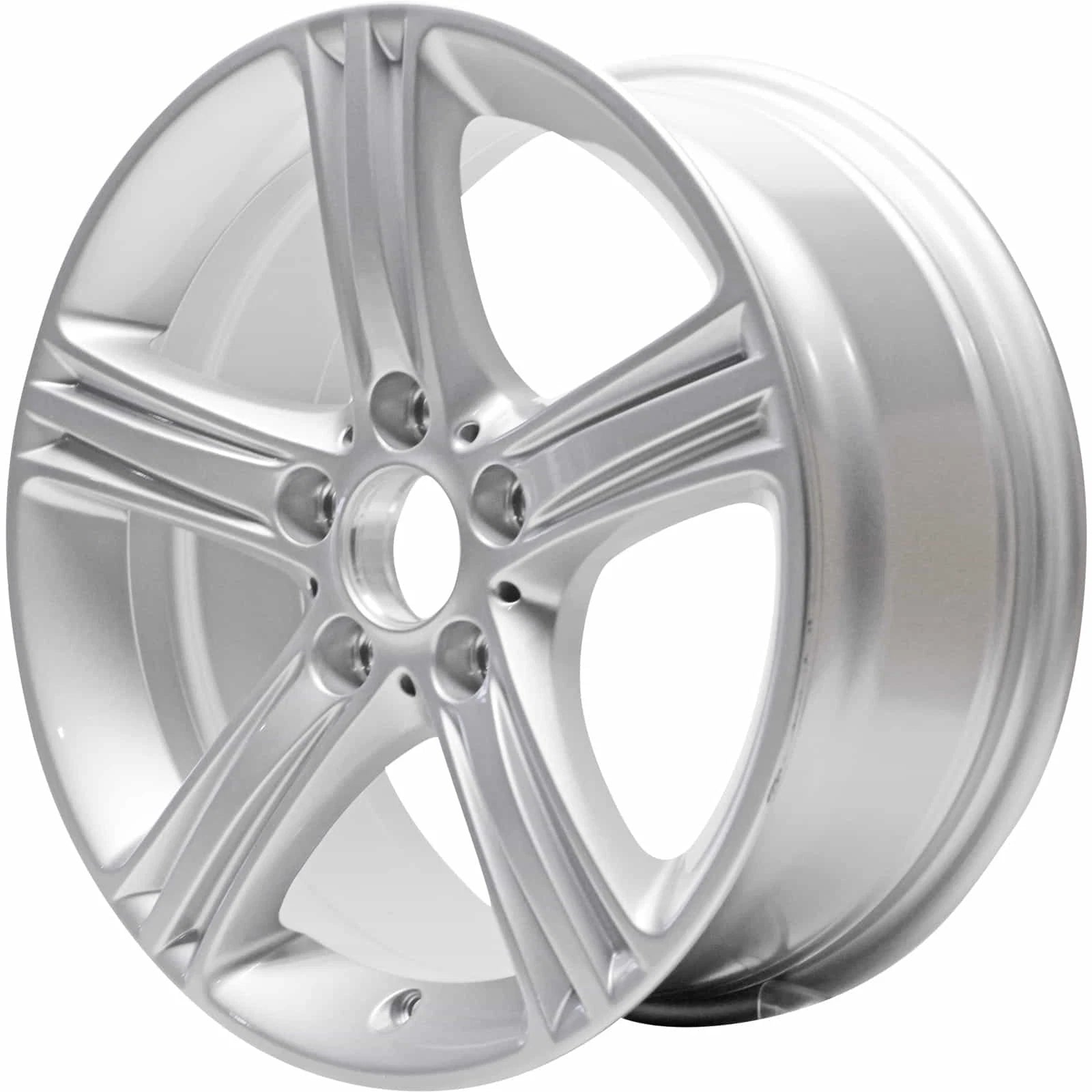 7.5J Painted Silver Alloy Wheel Replacement for Kia Sorento (2003–2009)