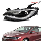 Left Headlight Assembly for Chrysler 200 (2016–2017) Halogen