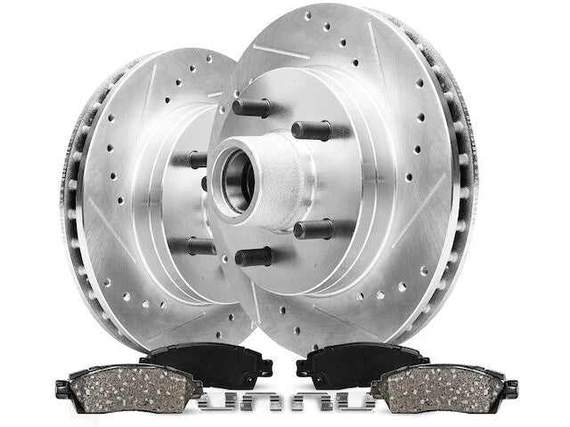 Front Brake Pad and Rotor Kit for Mazda B3000 (2003–2008) JM796CV