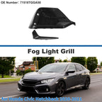 Rear Left Fog Light Grill No. 71518TGGA50 for Honda Civic Hatchback (2020–2021)